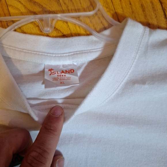 Vintage Genuine Rosta Park Jamaican White Graphic T-Shirt Adult X-Large - Picture 4 of 5